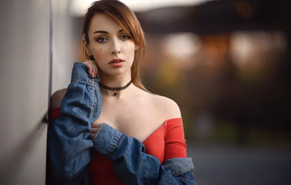 Картинка взгляд, девушка, портрет