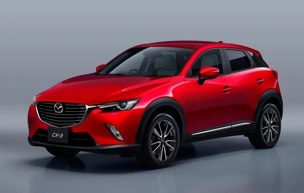 Mazda, Red, Crossover, 2016, CX-3