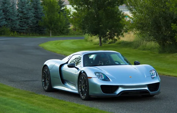 Porsche, road, Spyder, 918