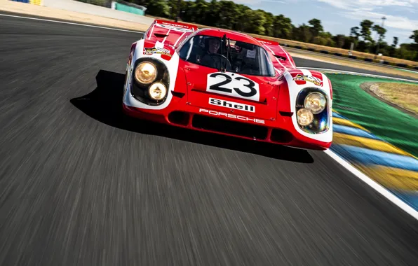 Картинка Porsche, 1970, front view, 917, Porsche 917 KH