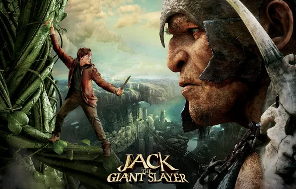 Картинка великан, Джек, Jack the Giant Slayer, бобовый стебель