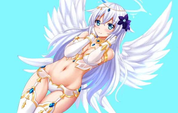 Girl, fantasy, sexy, lingerie, bra, cleavage, panties, thighhighs