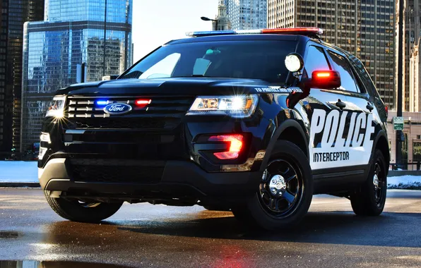 Картинка Ford, полиция, форд, Police, Interceptor, 2015, U502