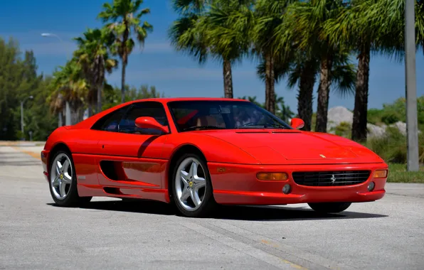 Ferrari, суперкар, феррари, GTS, F355, 1994