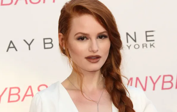 Картинка взгляд, актриса, рыжая, Madelaine Petsch