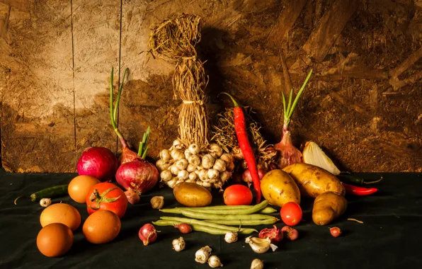 Картинка урожай, натюрморт, овощи, autumn, still life, vegetables, harvest