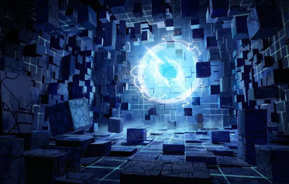Куб, Cube Room, помещение