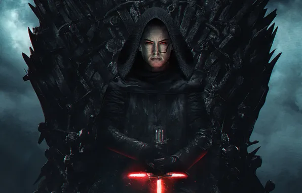 Меч, Star Wars, Звёздные Войны, трон