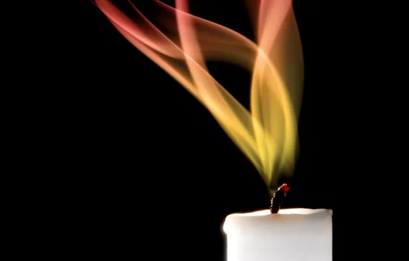 Огонь, пламя, свеча
