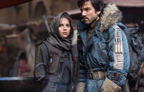 Девушка, Star Wars, Сериал, Двое, Мужчина, Trailer, TV Series, Diego Luna