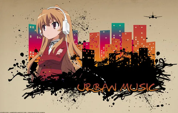 Аниме, Toradora!, Urban Music, Taiga Aisaka