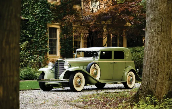 1932, ретро автомобили, Marmon, by LeBaron, retro cars, Marmon Sixteen, Marmon Sixteen Close-Coupled Sedan by …