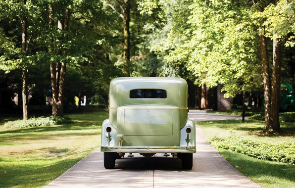 1932, ретро автомобили, Marmon, by LeBaron, retro cars, Marmon Sixteen, Marmon Sixteen Close-Coupled Sedan by …