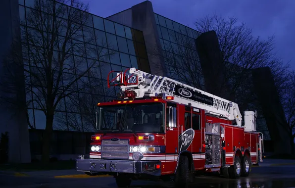 Rear, aerial, Pierce, mount, quantum