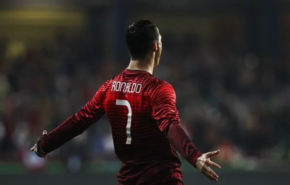 Футбол, форма, Португалия, Cristiano Ronaldo, футболист, football, игрок, Реал Мадрид