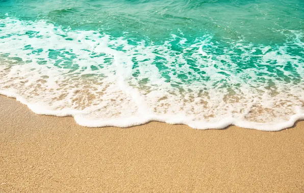 Песок, море, волны, пляж, лето, summer, beach, sea