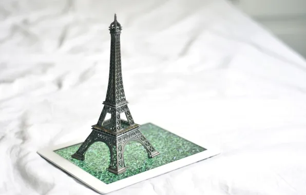 Статуэтка, Эйфелева башня, подставка, La tour Eiffel