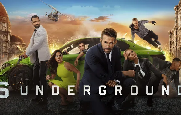 Авто, надпись, тачка, Райан Рейнольдс, Ryan Reynolds, боевик, постер, Dave Franco