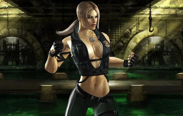 Картинка 2011, Mortal Kombat, Соня, MK 9