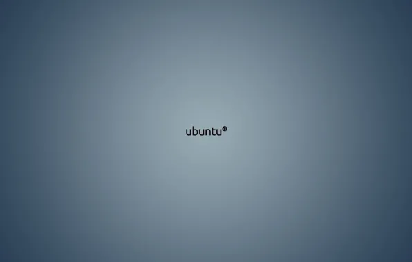 Синий, фон, linux, ubuntu, blue, gnu
