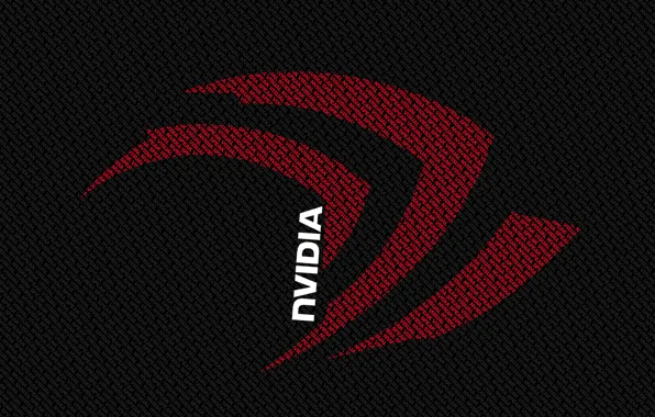 Картинка red, white, Nvidia, black, letters