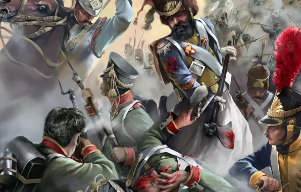 Картинка GSC Game World, компьютерная игра, стратегия в реальном времени, Наполеоновские войны, Казаки II