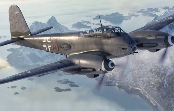 Люфтваффе, Тяжелый истребитель, Messerschmitt 410, Боевая авиация, Me. 410