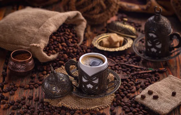Coffee, traditional, turkish coffee