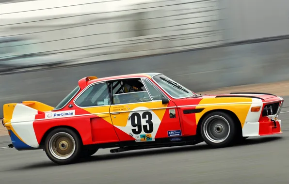 Авто, Машина, Скорость, БМВ, Вид сбоку, BMW 3.0 CSL, Alexander Calder, BMW 3.0