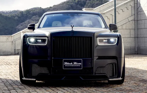 Rolls-Royce, Phantom, вид спереди, WALD, Black Bison Edition, 2019, Sports Line