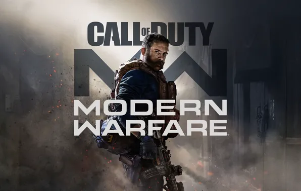 Картинка шляпа, шутер, Call of Duty: Modern Warfare, Заглавный арт, ребут, перезапуск