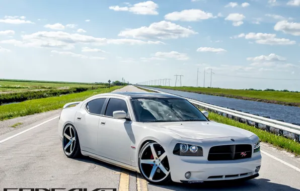 Dodge, Charger, concavo, lowered, on 22 CW-5