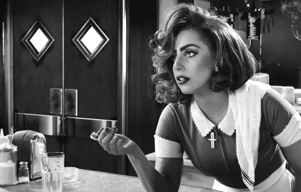 Картинка Женщина, Lady GaGa, Sin City:A Dame to Kill For, ради которой стоит убивать, Bertha