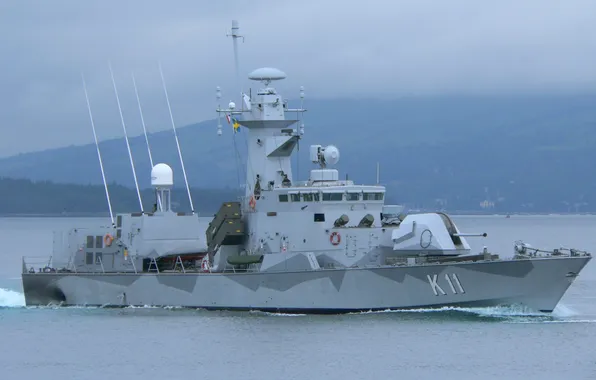 Швеция, HSwMS Stockholm, ракетный корвет