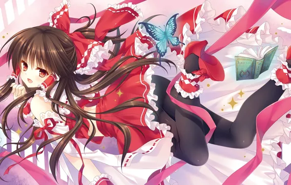 Touhou, tatekawa mako, akurei reimu