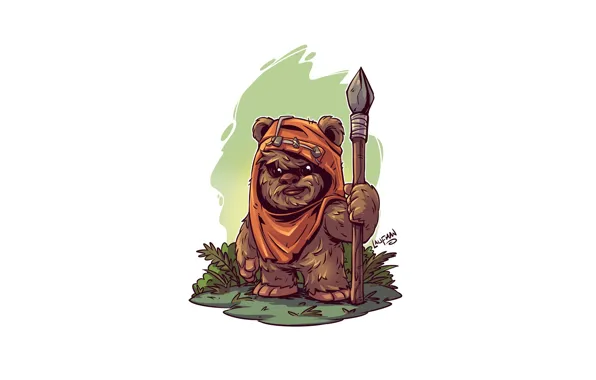 Star wars, Ewok, Derek Laufman