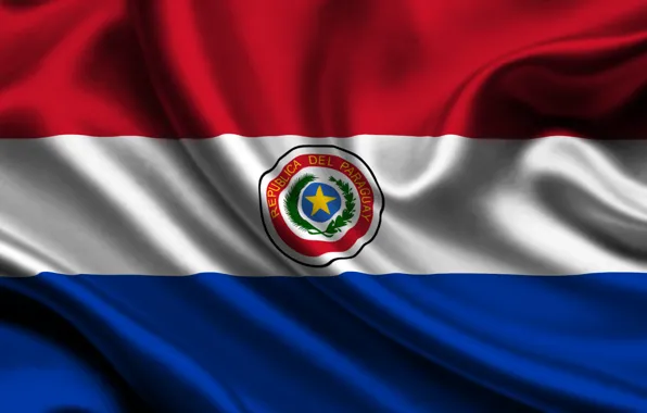 Флаг, Парагвай, paraguay