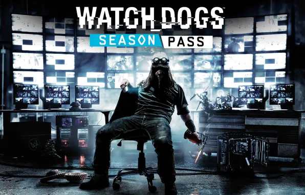 Картинка Ubisoft, Ubisoft Montreal, Сторожевые псы, Ubisoft Reflections, Watch_Dogs, Season Pass