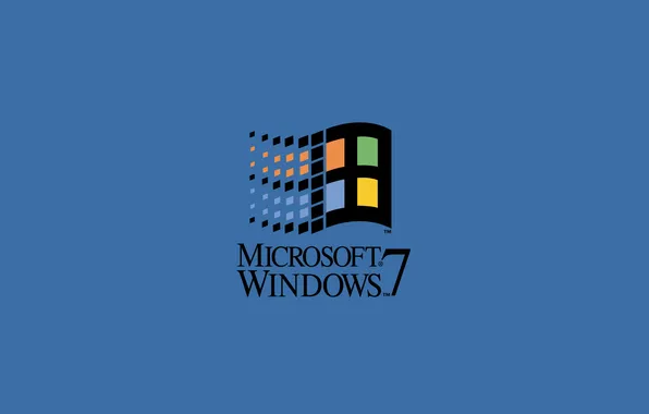 Seven, windows, microsoft, logo