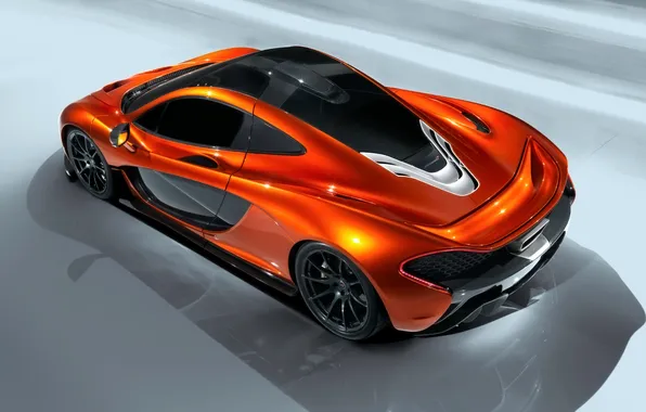 Concept, McLaren, Авто, Машина, Концепт, Оранжевый, Купэ, Спорткар