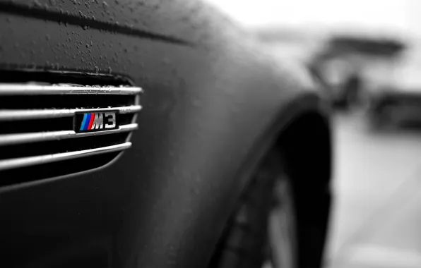 Картинка BMW, черная