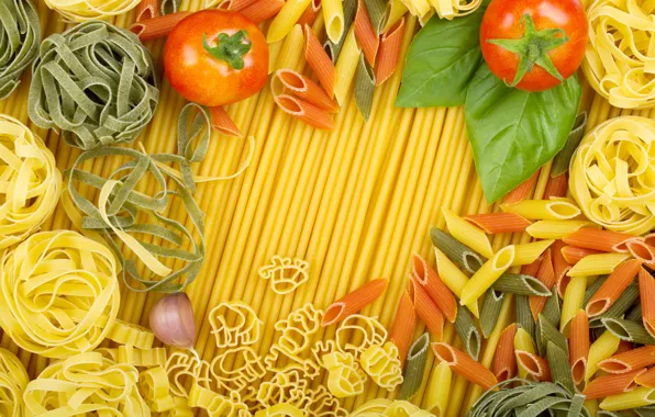 Помидоры, tomatoes, макароны, pasta, фигурные