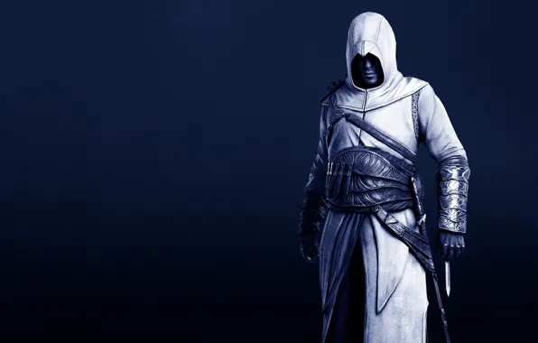 Картинка темнота, костюм, нож, Assassin’s Creed, Кредо убийцы