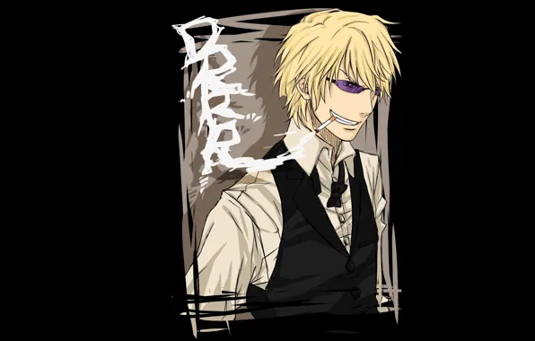 Аниме, арт, персонажи, Шизуо, Durarara!!