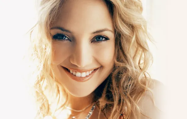 Лицо, улыбка, модель, актриса, блондинка, Kate Hudson