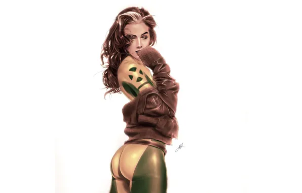 Девушка, Girl, Fantasy, Арт, Art, Фантастика, Fiction, Rogue