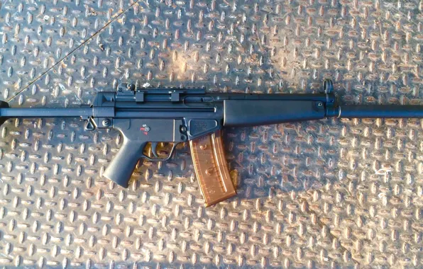 Оружие, автомат, немецкий, Heckler &ampamp; Koch, HK33