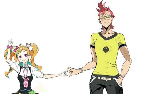 Девушка, Парень, Kiznaiver
