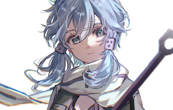 Девушка, Sword Art Online, Shino Asada, cocona w