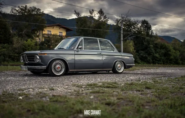 Авто, Ретро, BMW, Машина, 2002, Neue Klasse, Старая, Mike Crawat Photography